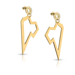 Złote Kolczyki LoveMe