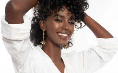 Słoneczna biżuteria na zimę – komplet biżuterii z motywem słońca