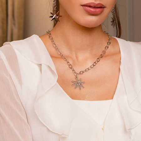 Naszyjnik Alba Srebrny