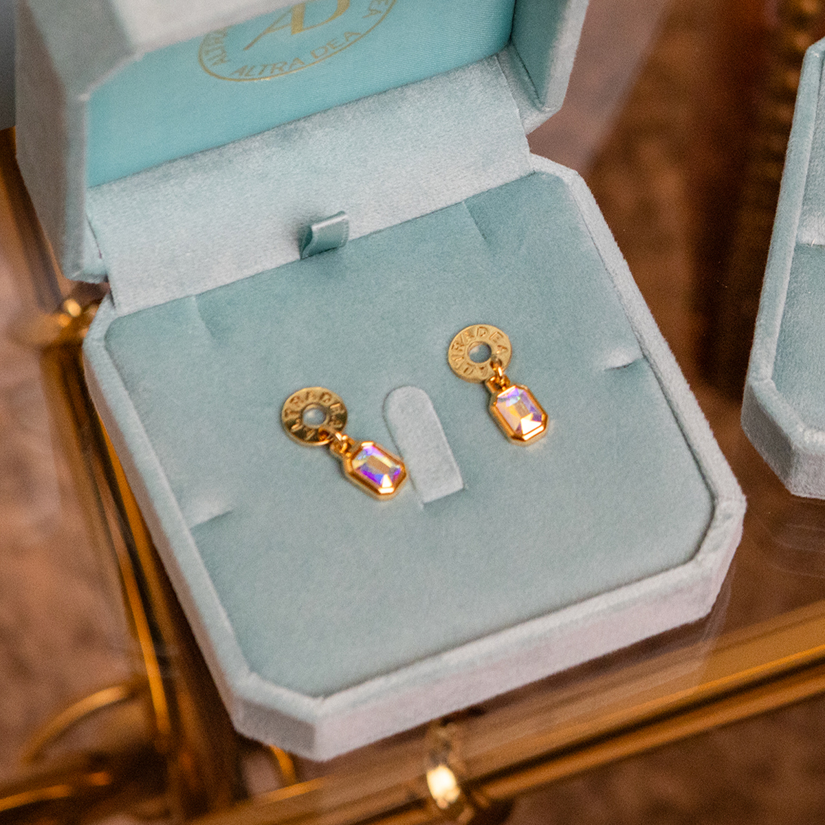 naszyjnik alba perle blue mini