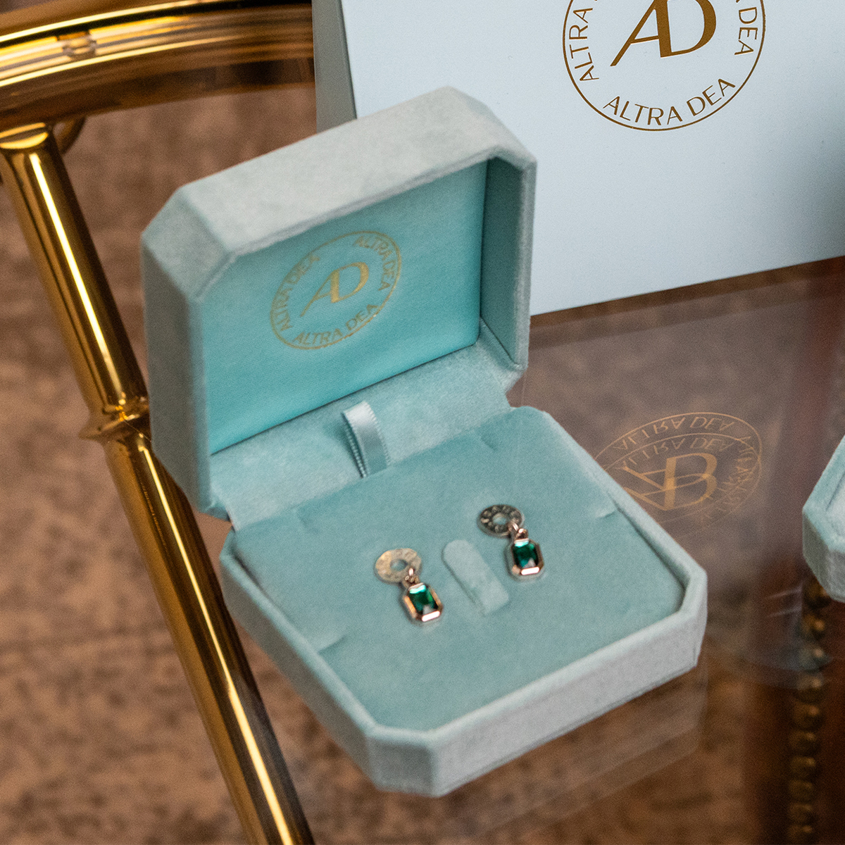 naszyjnik alba perle blue mini