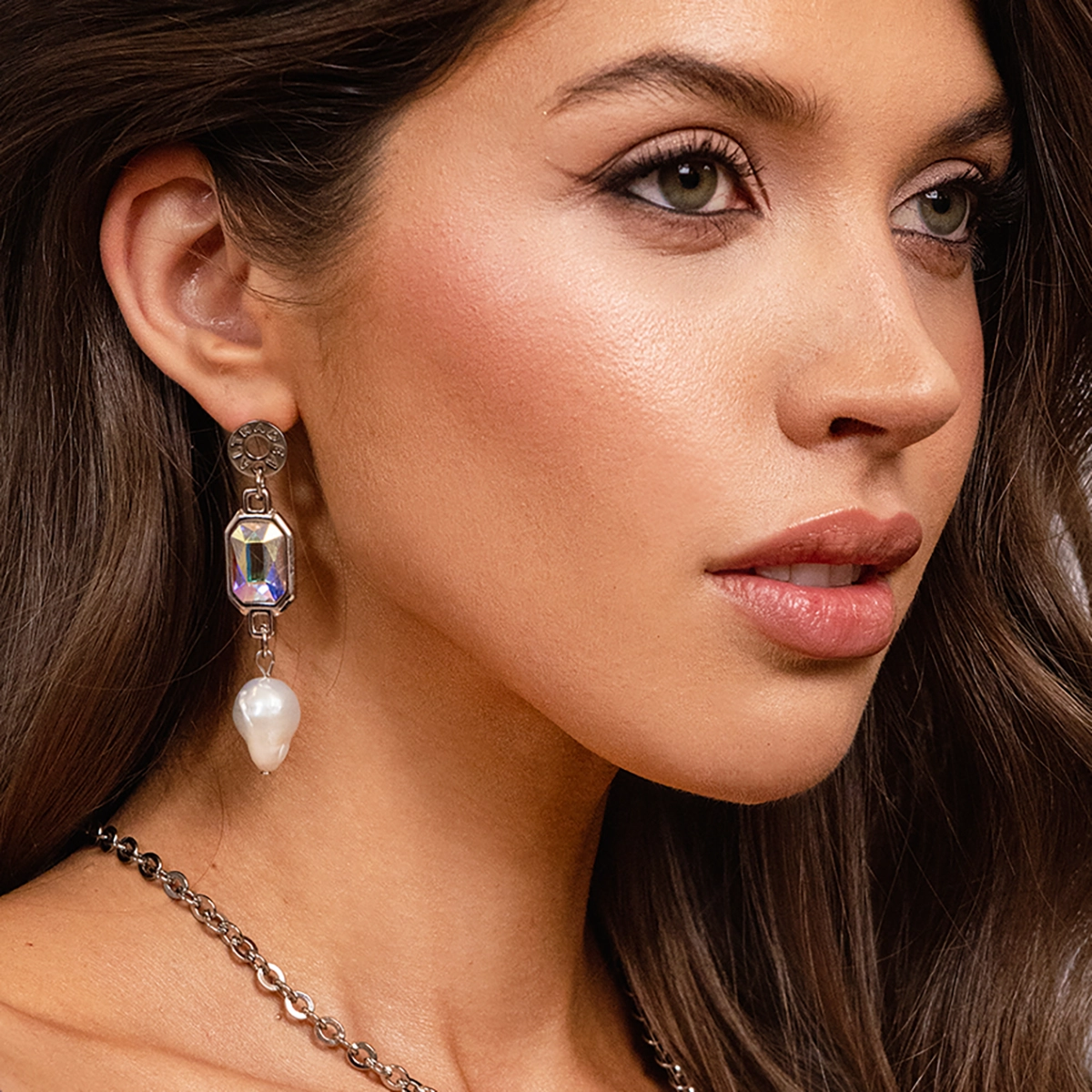 naszyjnik alba perle blue mini