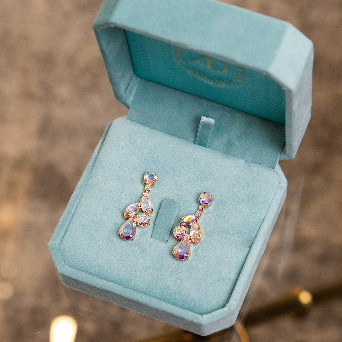 naszyjnik alba perle blue mini