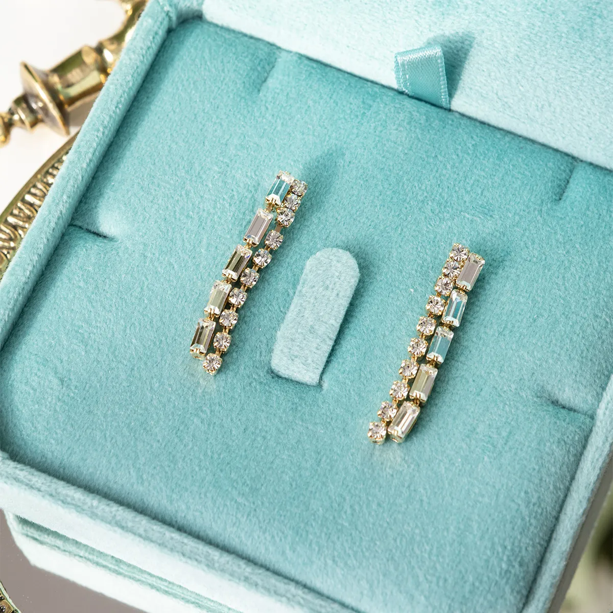 naszyjnik alba perle blue mini